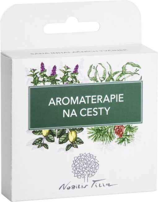 Nobilis Tilia Sada inhalačních tyčinek Aromaterapie na cesty