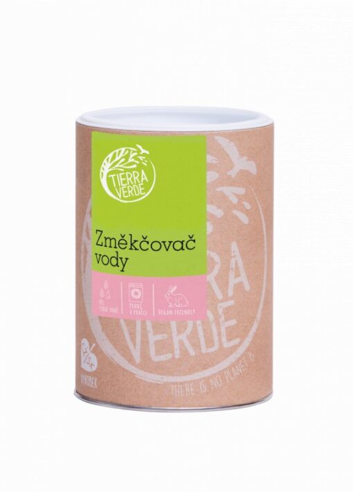 Tierra Verde Změkčovač vody (dóza 850 g) - pro účinné praní v tvrdé vodě