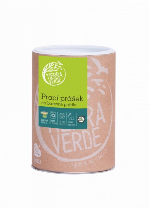 Tierra Verde Prací prášek na barevné prádlo (dóza 850 g)