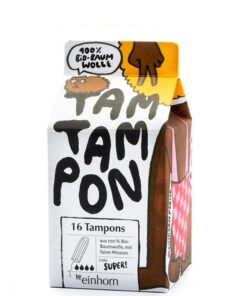 Einhorn Tampony TamTampon Super (16 ks) - hypoalergenní z bio bavlny